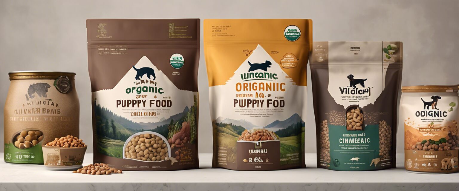 Various Organic Puppy Food Brands